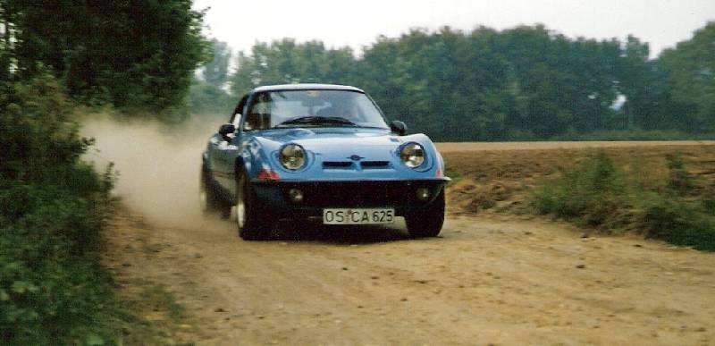 MARTINS RANCH Opel GT rallye 